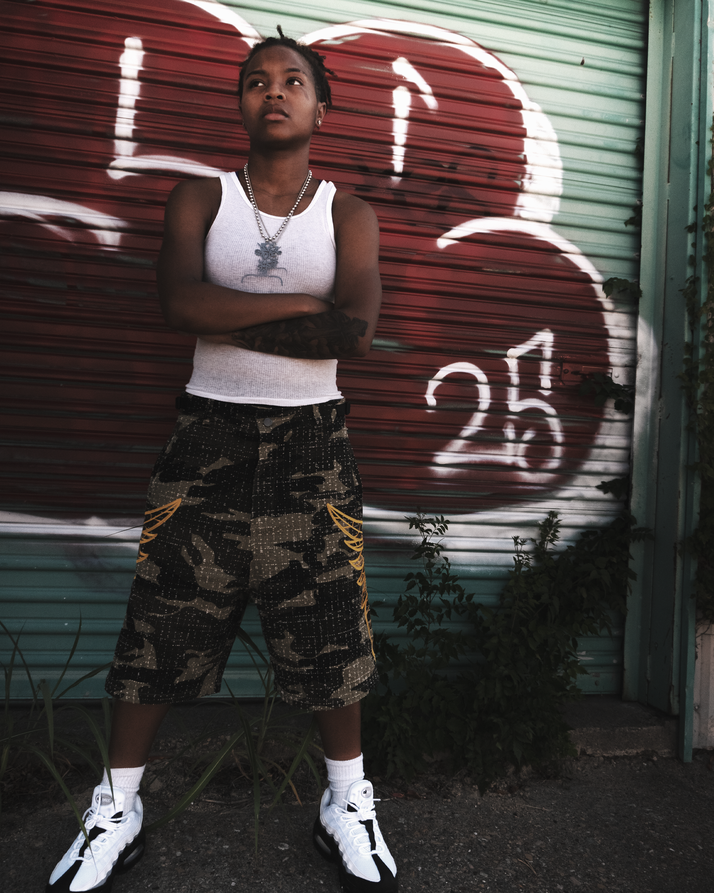 Angelic Camo Shorts