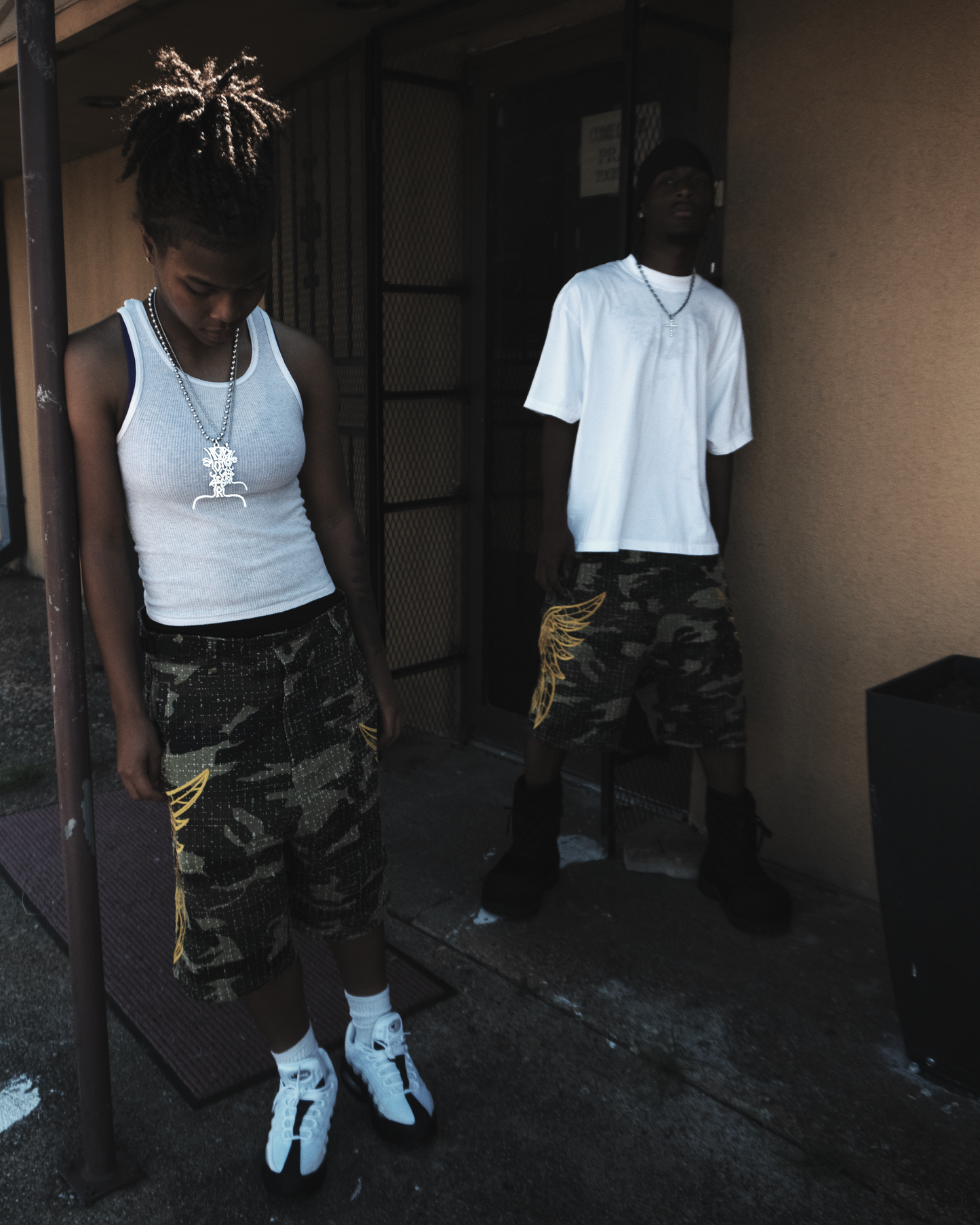 Angelic Camo Shorts